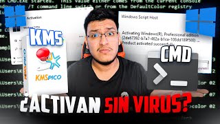 ¿Es SEGURO ACTIVAR WINDOWS por CMDKMS GRATIS🤔👨🏻‍💻  Lo que NO TE DICEN de los ACTIVADORES😈 [upl. by Heringer]