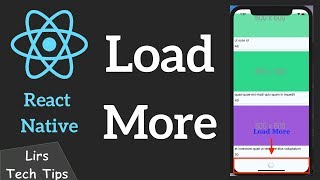 React Native 9 Load More FlatList [upl. by Droffilc]