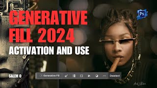 How to activate and use Generative fill in photoshop 2024 the right way  AI editing [upl. by Freytag]