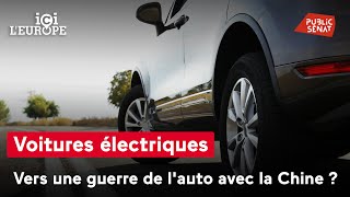 Voitures électriques  Vers une guerre de lauto avec la Chine [upl. by Notreve207]