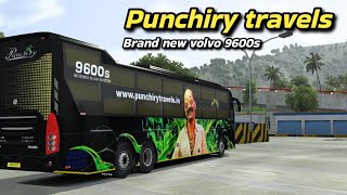 Punchiry travels New Volvo  Aavesham Edition  Bus simulator Indonesia [upl. by Ruprecht]