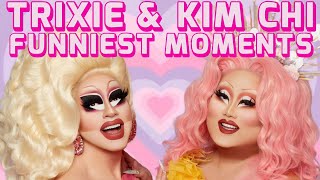 Trixie Mattel amp Kim Chi Funniest Moments [upl. by Wainwright]