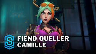 Fiend Queller Camille Wild Rift Skin Spotlight [upl. by Campball]