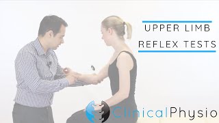 Upper Limb Reflex Tests including Babinski and Clonus  Clinical Physio [upl. by Eytteb]