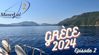 Grèce 2024 Ep2  De Lefkada vers Ithaque Marmagkas Filiatro [upl. by Tennaj]