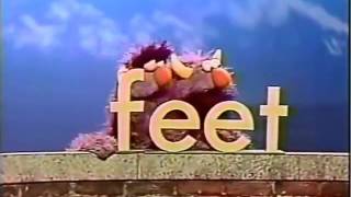 Sesame Street  Two Headed Monster and the word FEET [upl. by Gunas]