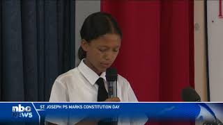 ST Joseph Primary School marks Constitution Day  nbc [upl. by Ylam842]