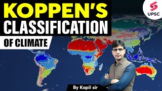 Koppen’s Climatic Classification System  Climate System l Indian Geography By Kapil Sir [upl. by Demmy]