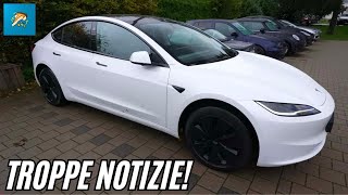 TESLA TROPPE NOTIZIE  Prime recensioni di MODEL 3 Highland MODEL 2 a BERLINO Elon sfida CHATGPT [upl. by Eugilegna307]