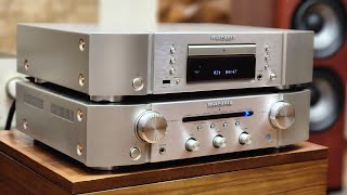 Hàng mới cứng full thùng xốp Đầu MARANTZ CD6007 vs MARANTZPM6007 chất âm nghe hay dễ phối ghép [upl. by Nueovas152]