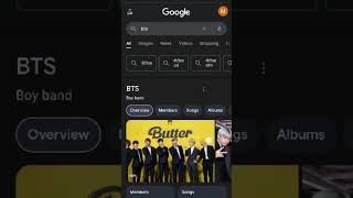 Google and chrome BTS trick working🤗 motivation BTS btsarmy [upl. by Negeam461]