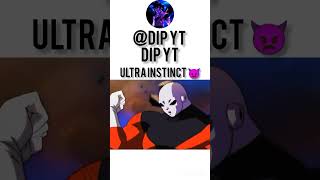 ultra instinct vs jiren 👿 dragonball [upl. by Yeliab]