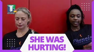 Brittney Griners Phoenix Mercury teammates REACT to her 2020 INTERVIEW about DETAINMENT in Russia [upl. by Kirenoj634]