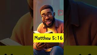 Let Your Light Shine Inspiring Others Through Good Deeds  Matthew 516 Animated Bible Verse [upl. by Imray]