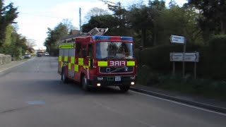 Suffolk Fire amp Rescue Service Long Melford Volvo volumax responding [upl. by Doomham731]