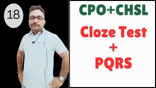 Easy tricks to solve Cloze Test amp PQRS  Cloze Test amp PQRS for SSC  Class 18 by Ashish sir [upl. by Eiuqnimod698]