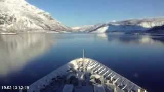 Cruise Time Lapse Lofoten Fred Olsen Cruise Lines [upl. by Iney524]