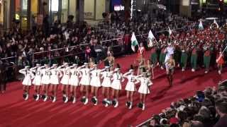 Porterville HS Panther Band  2013 Hollywood Christmas Parade [upl. by Otrebireh]