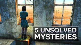 Fallout 4  5 Unsolved Mysteries [upl. by Earvin785]