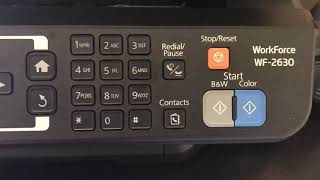 How to change ink cartridge for Epson workforce WF2630 [upl. by Zerk]