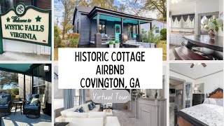 Historic Cottage Airbnb Tour  Covington Ga [upl. by Eceerehs913]