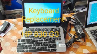 HP ELITEBOOK 830 G3 820G3 keyboard replacement keyboard replacement [upl. by Meldon]