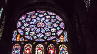 Inside Chartres Cathedral in France  Cathédrale NotreDame de Chartres [upl. by Maighdiln62]