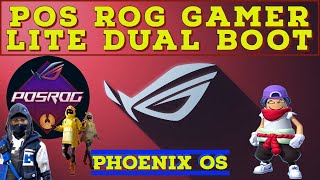 PHOENIX OS ROG 2023 super leve pc fraco fácil instalação e sem erros💻Phoenix Os método com advanced [upl. by Aynot]