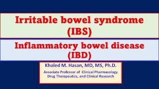 Irritable bowel syndrome IBS amp Irritable bowel Disease IBD [upl. by Marylee]