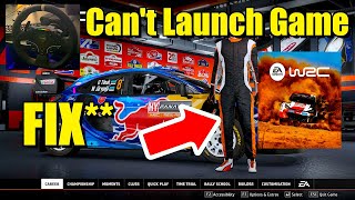 FIX EA Sports WRC 24 Wont Launch On Steam  How To [upl. by Hardman]