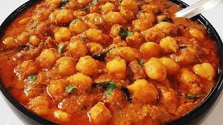 Channa Masala Recipe in Tamil  Channa recipe How to prepare Channa masala Curry KrithikVlogss [upl. by Ahsemak332]