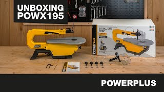 POWERPLUS  POWX195 figuurzaagmachine Unboxing [upl. by Ohs]