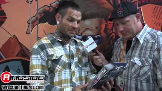 Jeff Hardy Interview Jakks TNA IMPACT SDCC 2012 [upl. by Hofmann]