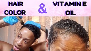 REGINAS WAY quotVibrant Hair Color amp Vitamin E Hack for Healthy Glossy Lookquot😘 [upl. by Vaios]