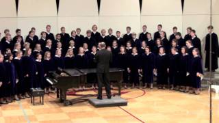 The Concordia Choir Moorhead MN Psalm 50 F Melius Christiansen [upl. by Drooff]