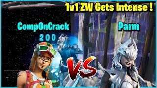 Parm Goes Up Against CompOnCrack In An INTENSE 1v1 Zonewar Wager [upl. by Sholom]