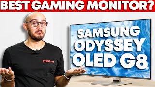 Samsung Odyssey OLED G8 G80SDS32DG80  A Matte Challenger to the Glossy Standard [upl. by Ennasor493]