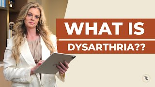 What is Dysarthria and How to Manage It Ways to Assess Dysarthria [upl. by Ttenaj]