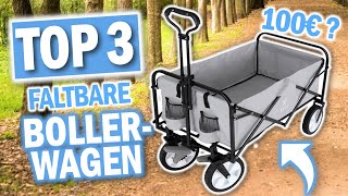 Die besten FALTBAREN BOLLERWAGEN Vergleich  Top 3 Bollerwagen 2024 [upl. by Nesaj]