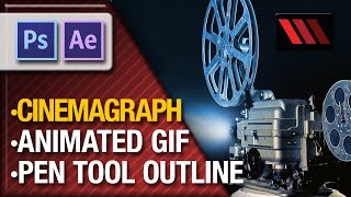 After Effects amp Photoshop  Creating a Cinemagraph Tutorial by VOXLAB [upl. by Analla]