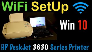 HP DeskJet 3630 SetUp Windows 10 [upl. by Namyw]