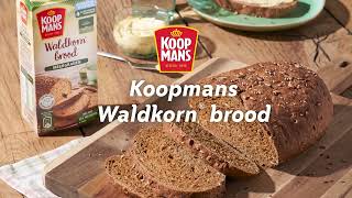 Hoe Bak Je Waldkorn Brood  Koopmans [upl. by Arsuy]