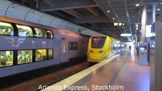 Arlanda Express Stockholm [upl. by Cilo138]