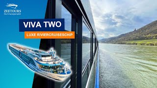 De VIVA TWO tilt riviercruises naar een hoger niveau VIVA Cruises [upl. by Newob]