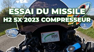 TEST DE LA NOUVELLE H2 SX 2023 COMPRESSEUR 210CH 🔥 [upl. by Adnuahsar965]