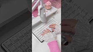 EWEADN GS75 Mechanical Keyboard typing ASMR sound test ⌨️AD [upl. by Ilegna]