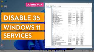 I Disabled 35 Windows 11 Services for Insane Performance Boost Do This for Faster PC [upl. by Hobie]