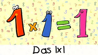 🔢 Das 1x1  Kinderlieder zum Lernen [upl. by Assirac]