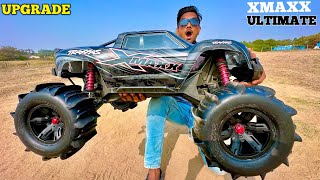 RC Traxxas Xmaxx Upgrade to XMAXX Ultimate Car  Chatpat toy TV [upl. by Enohpesrep]