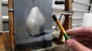 How to paint a Grisaille style painting Part 1  Art demo Timelapse [upl. by Salocin]